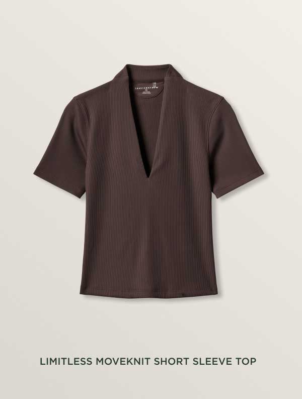 Limitless MoveKnit Short Sleeve Top
