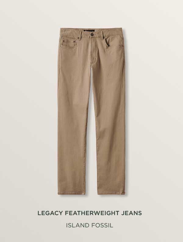 Legacy Featherweight Jeans - Island Fossil