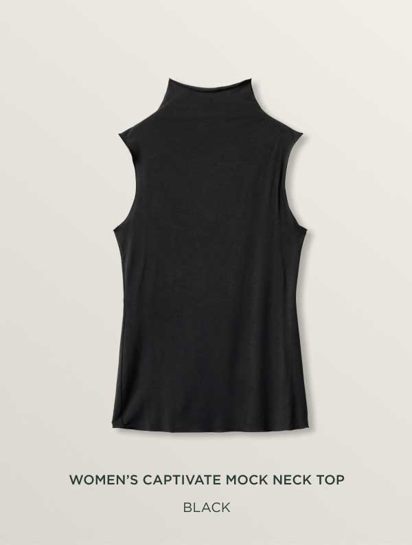 Women's Captivate Mock Neck Top