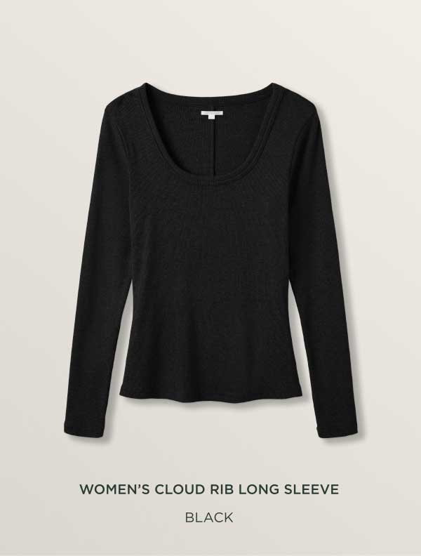 Women's Cloud Rib Long Sleeve