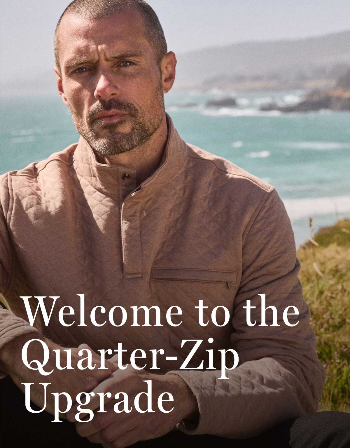Welcome to the Quarter-Zip Upgrade