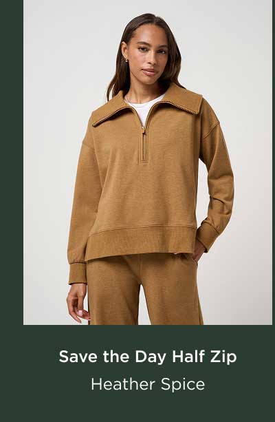 Save the Day Half Zip