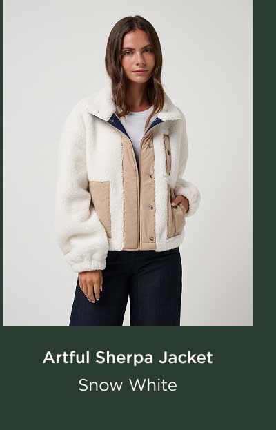 Artful Sherpa Jacket