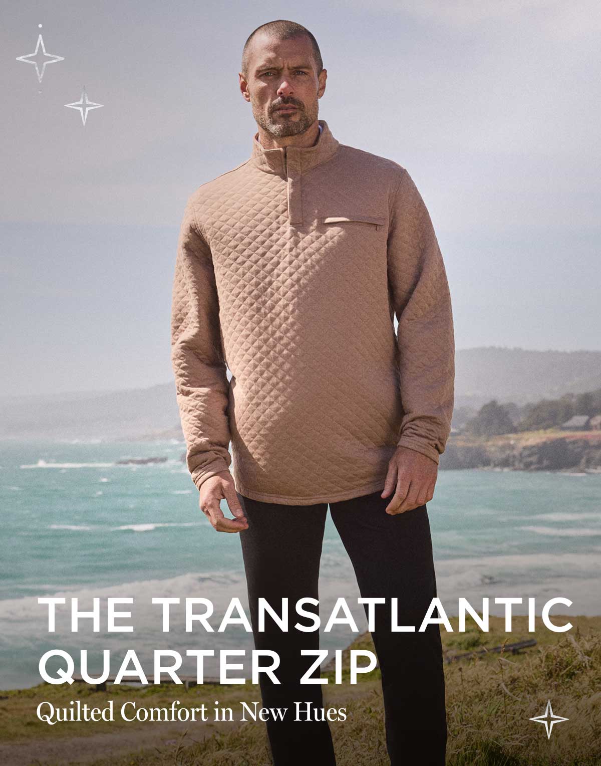 The Transatlantic Quarter Zip