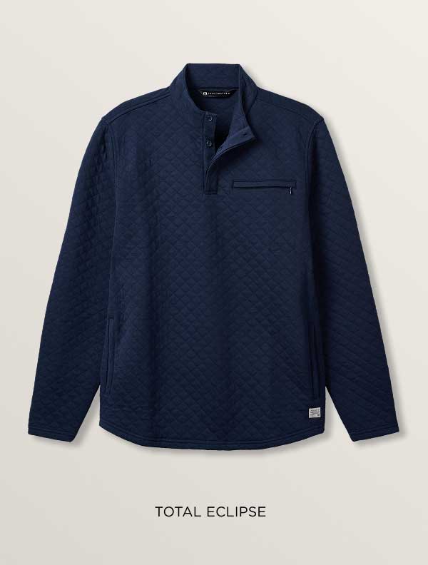The Transatlantic Quarter Zip - Total Eclipse