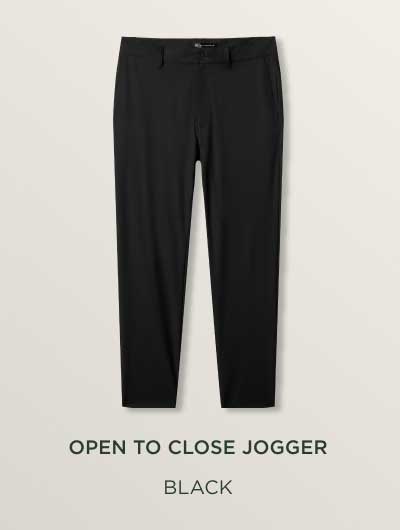 Open To Close Jogger