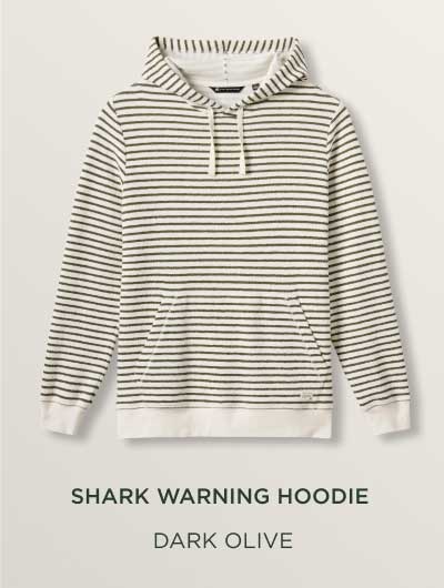 Shark Warning Hoodie