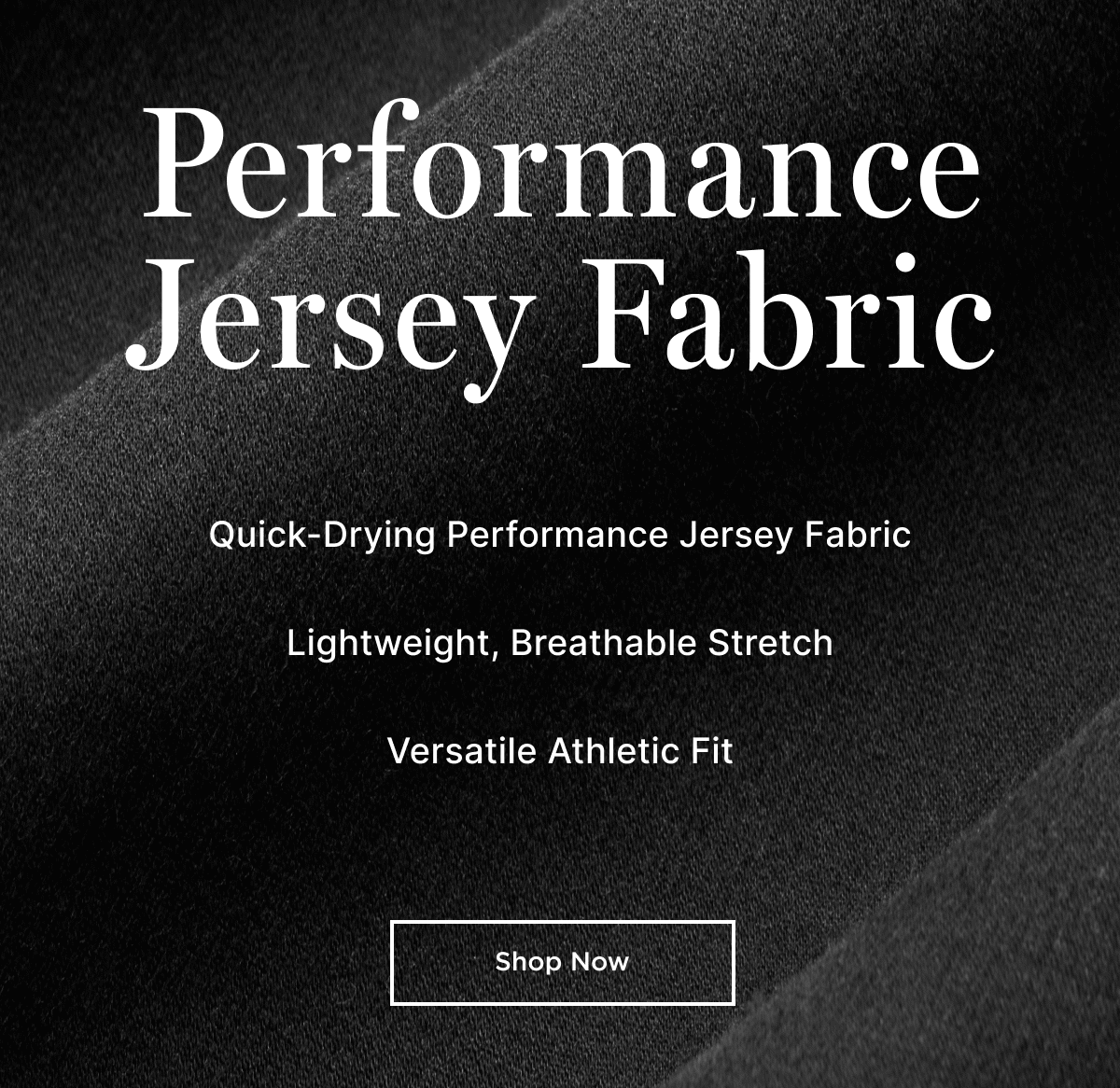 Performance Jersey Fabric