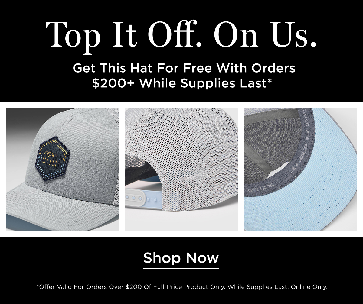 Top It Off. On Us. 