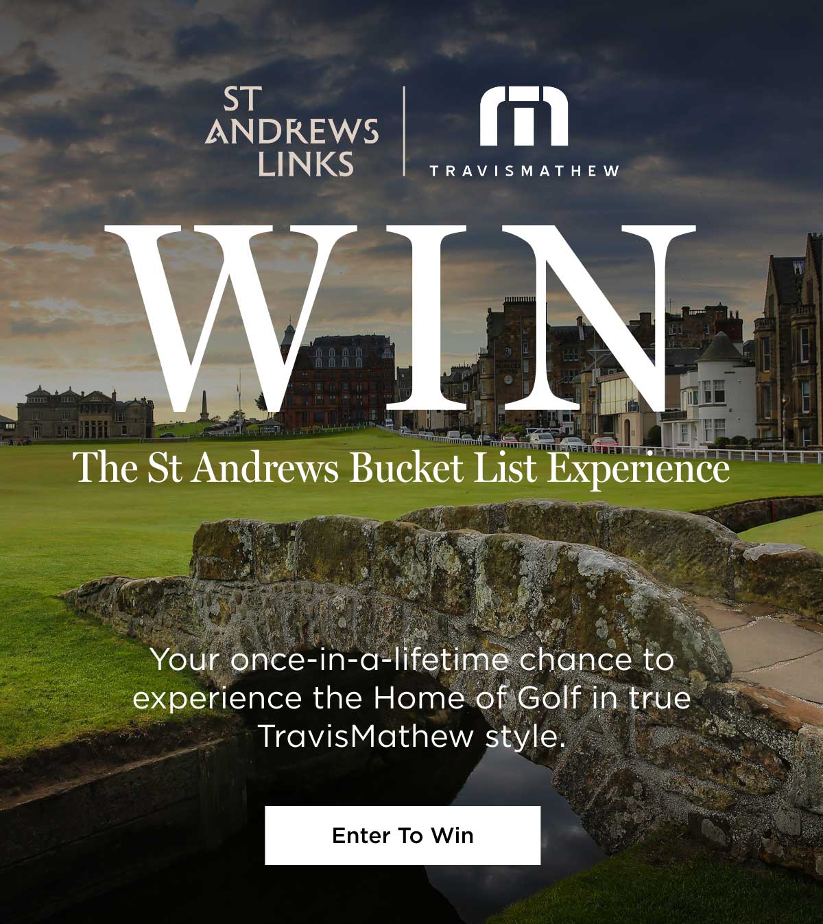 Win The St. Andrews Bucket List Experience
