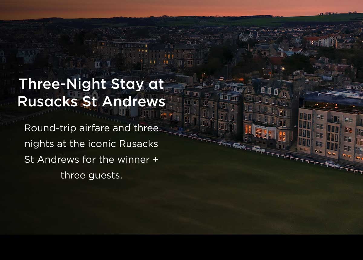 Three-Night Stay at Rusacks St Andrews