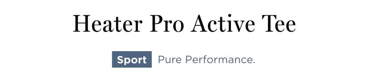 Heater Pro Active Tee 