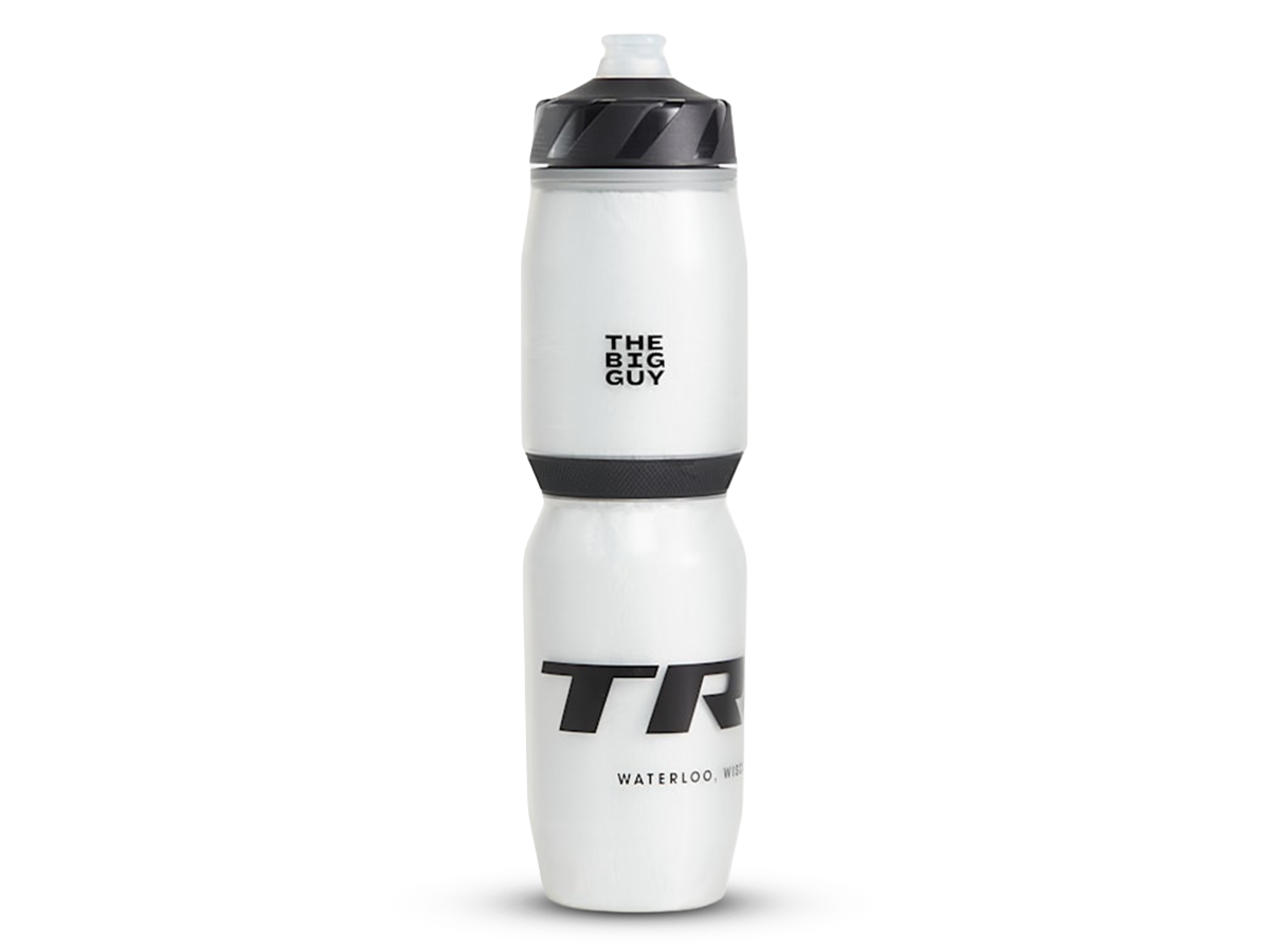 Trek Voda Ice insulated water bottle on white background