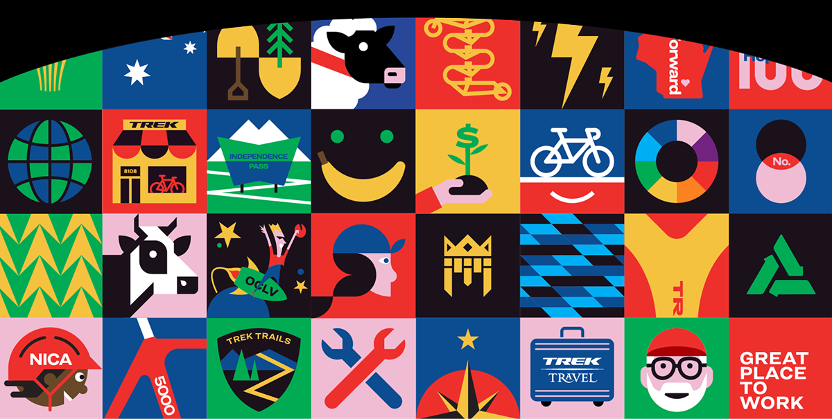 Illustration of 50th Trek Anniversary logo