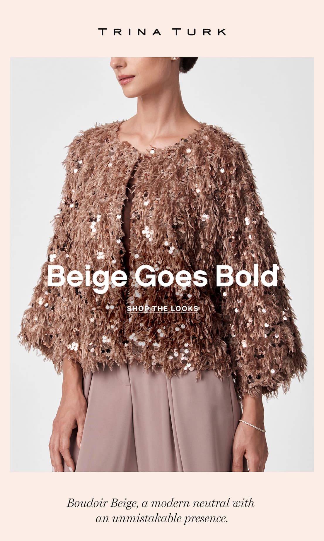 Beige Goes Bold