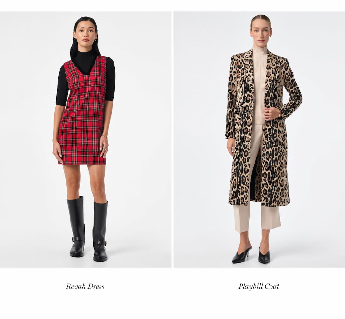 Revah Dress + Playbill Coat