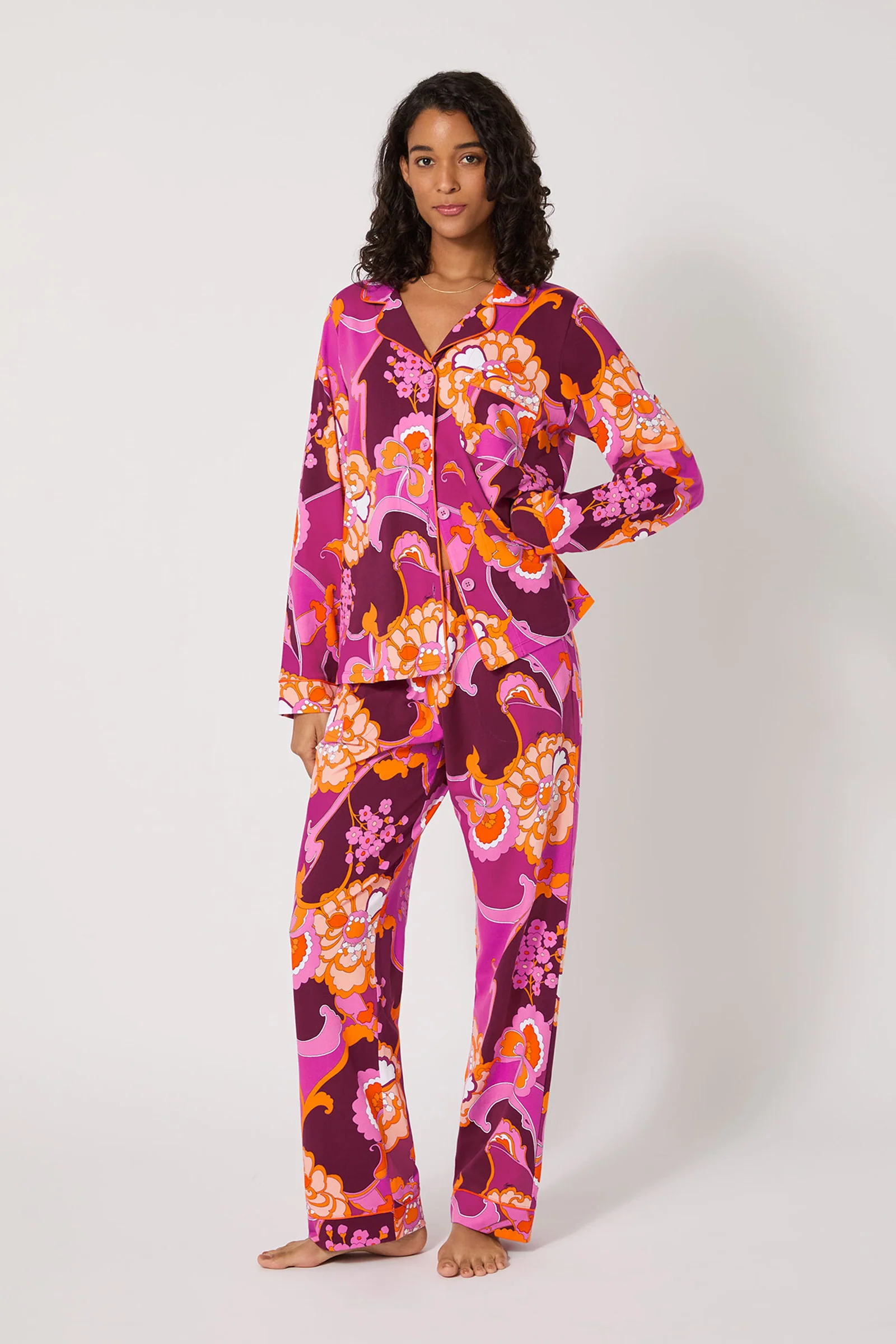 Image of Classic PJ Set - Apache Plume
