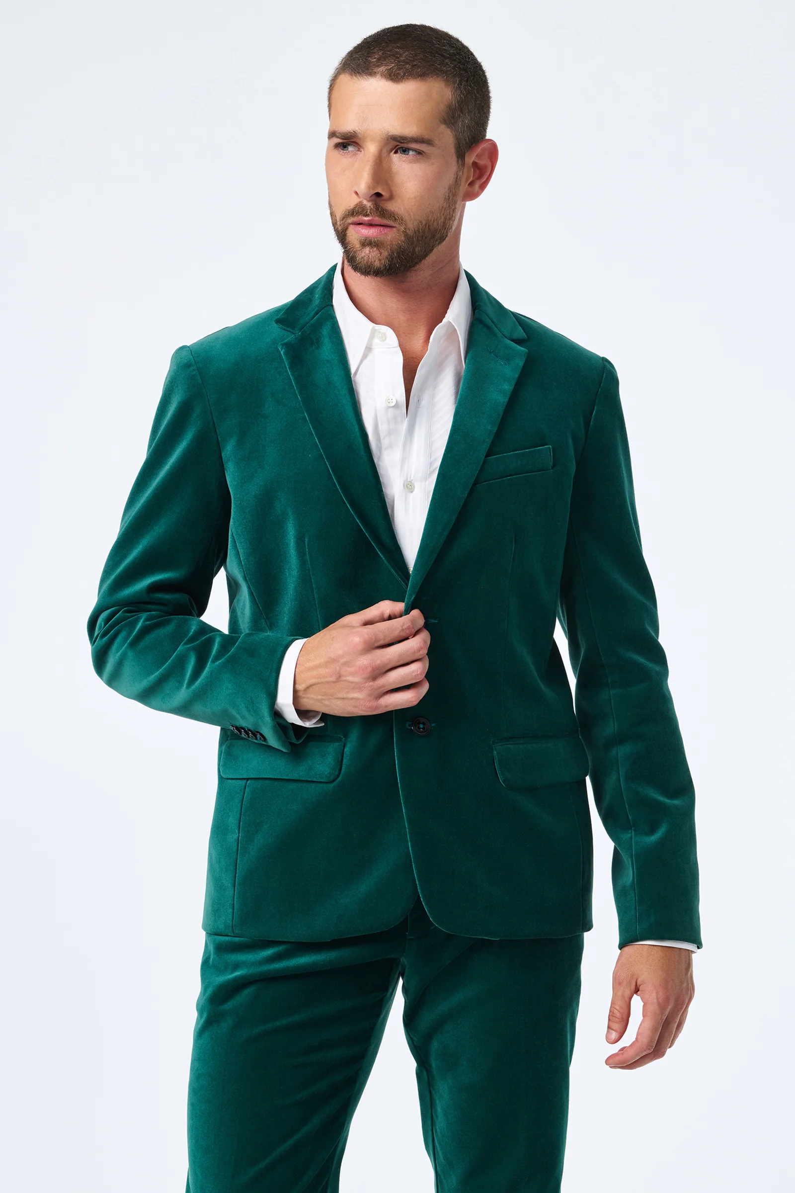 Image of Thurston Velvet Blazer