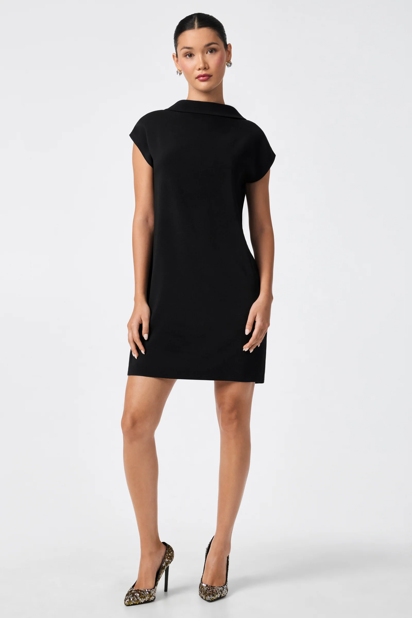 Image of Chorus 2 Drape Back Dress