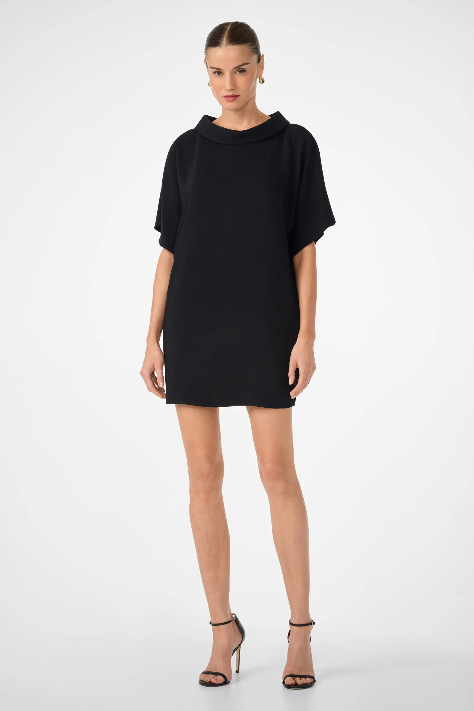 Image of Honeysuckle Short Dolmain Sleeve Shift Dress