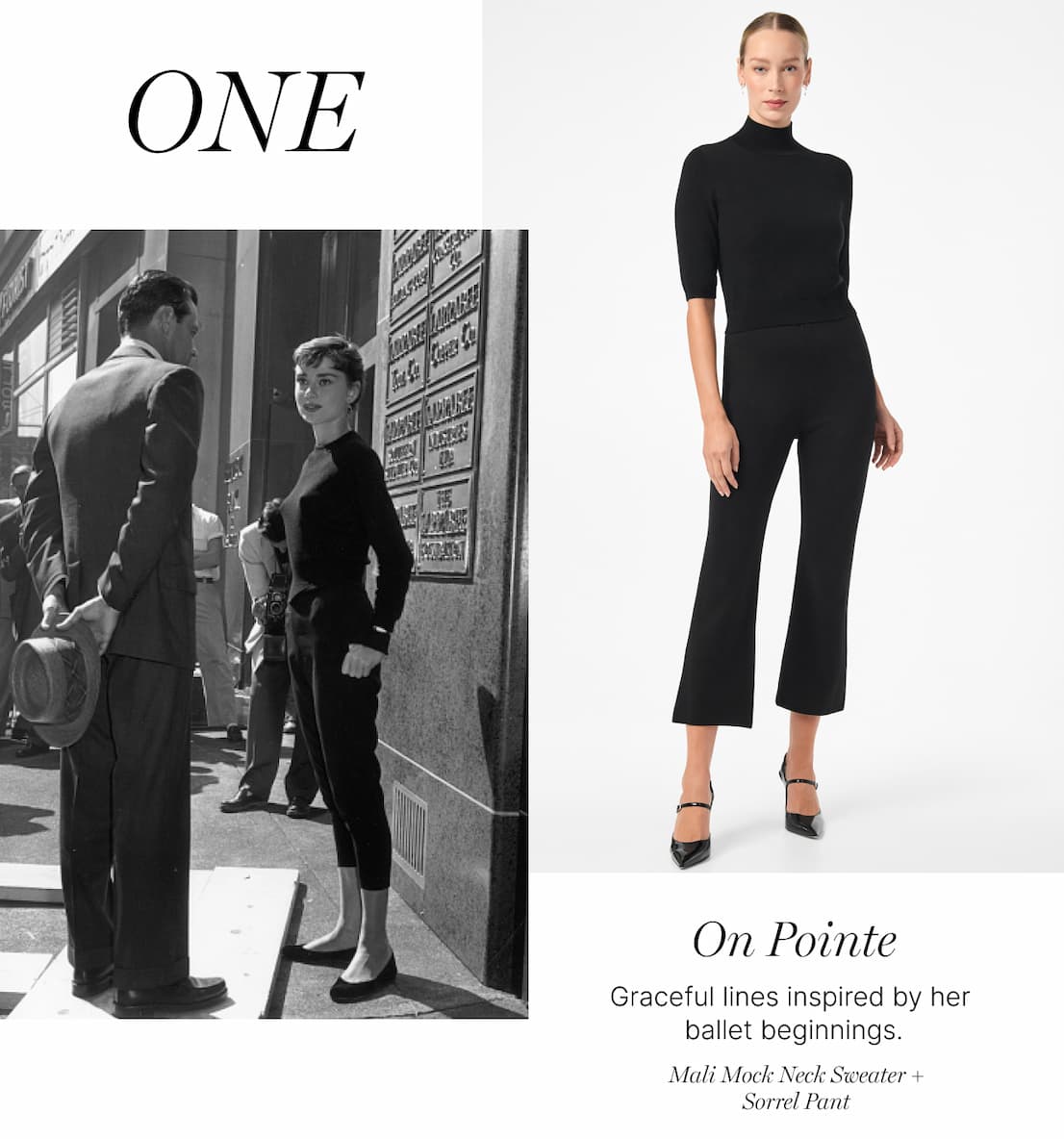 Mali Mock Neck + Sorrel Pant