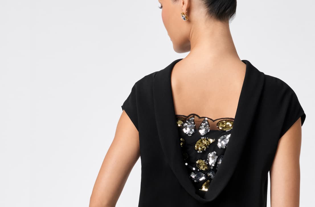 Chorus 2 Drape Back Dress