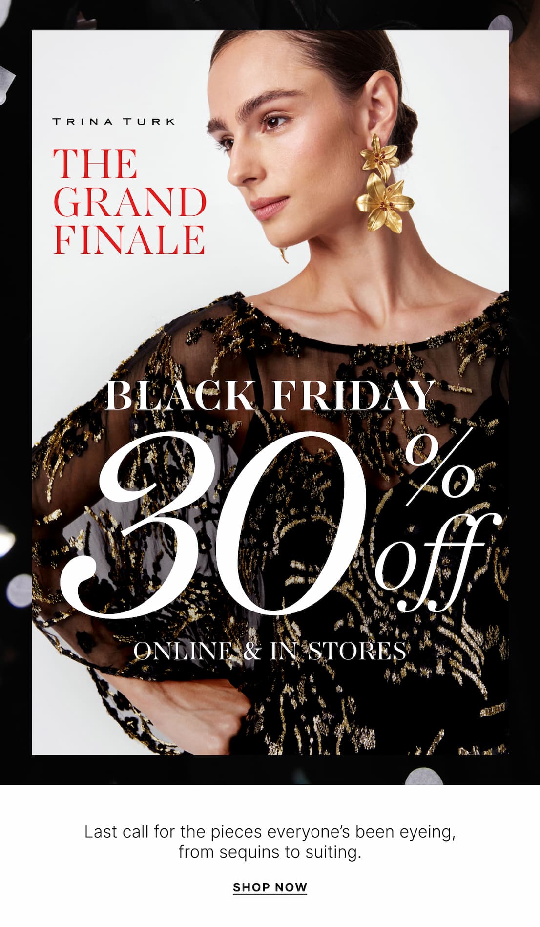Last chance for 30% off Black Friday