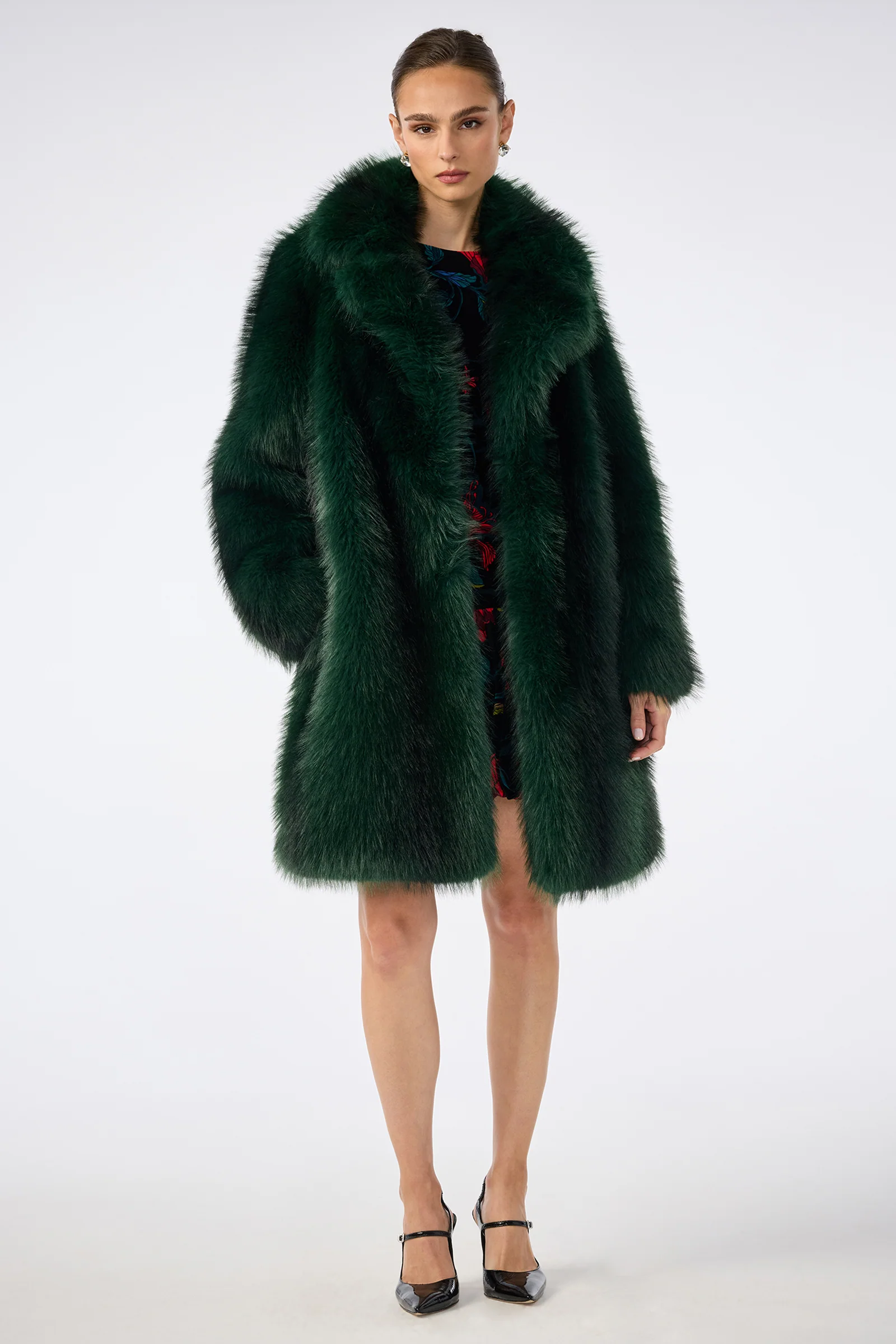 Image of Dayos Faux Fur Coat