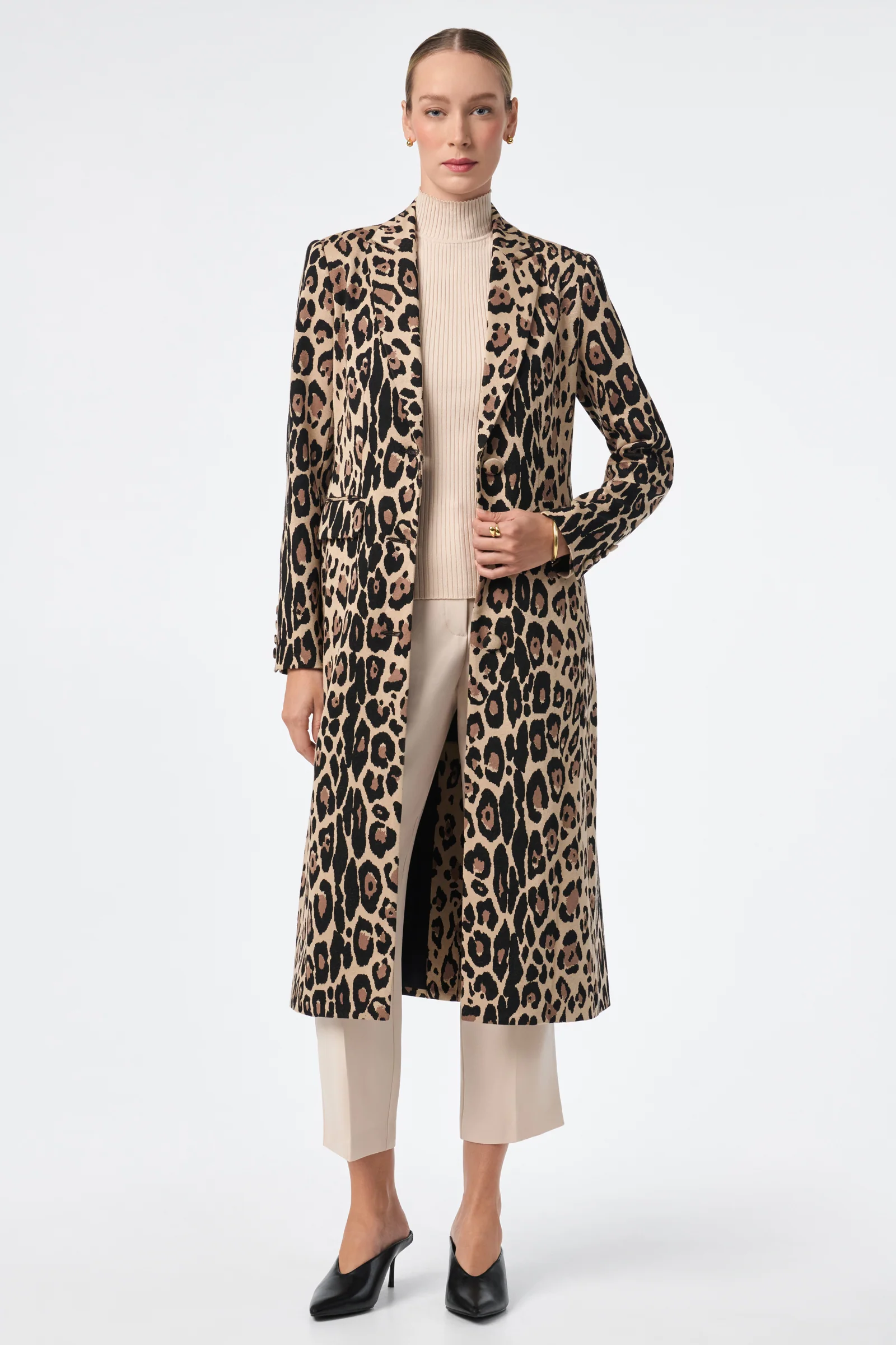 Image of Playbill Single-Breasted Coat