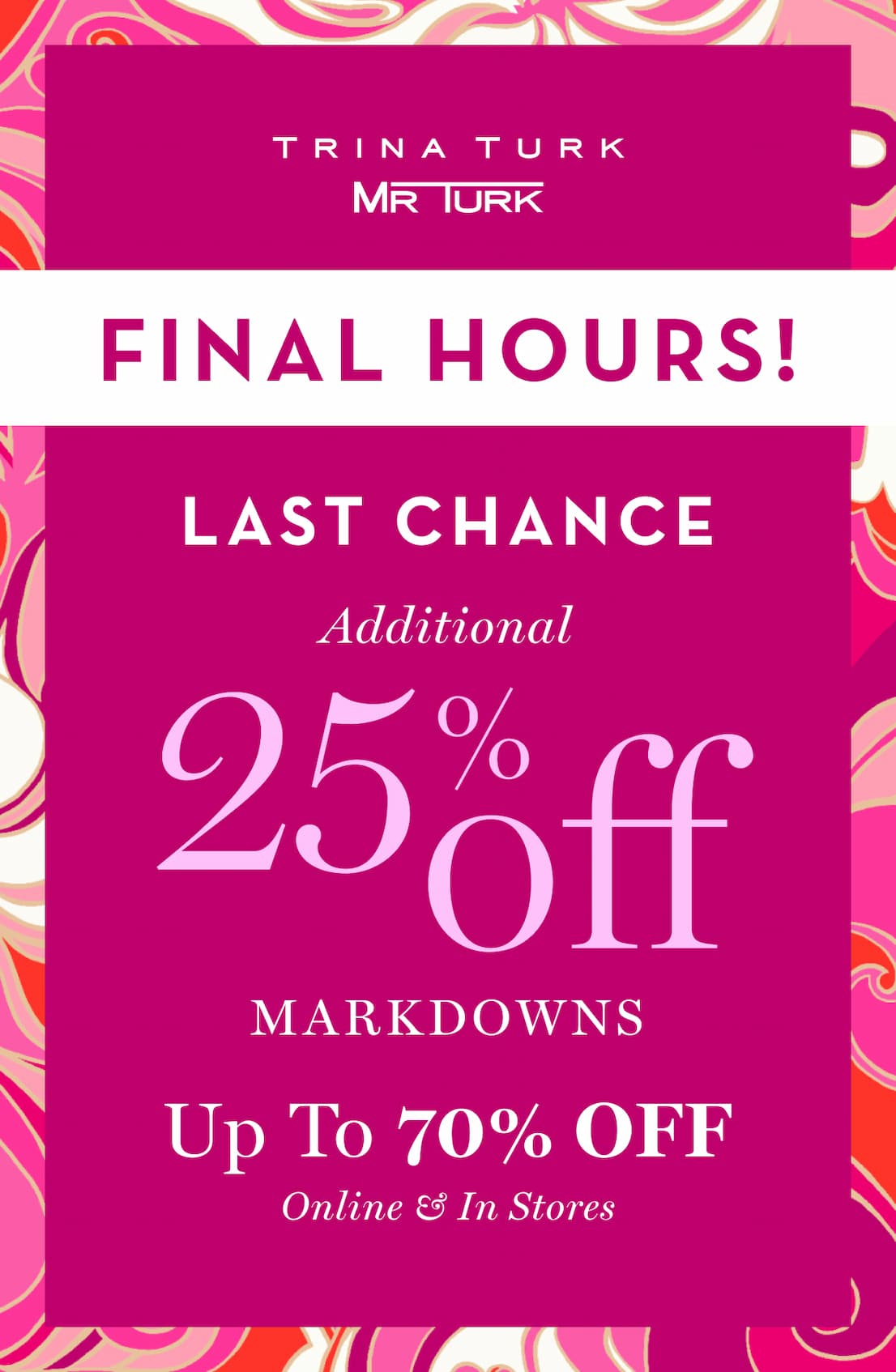 Final Hours to Make It Yours