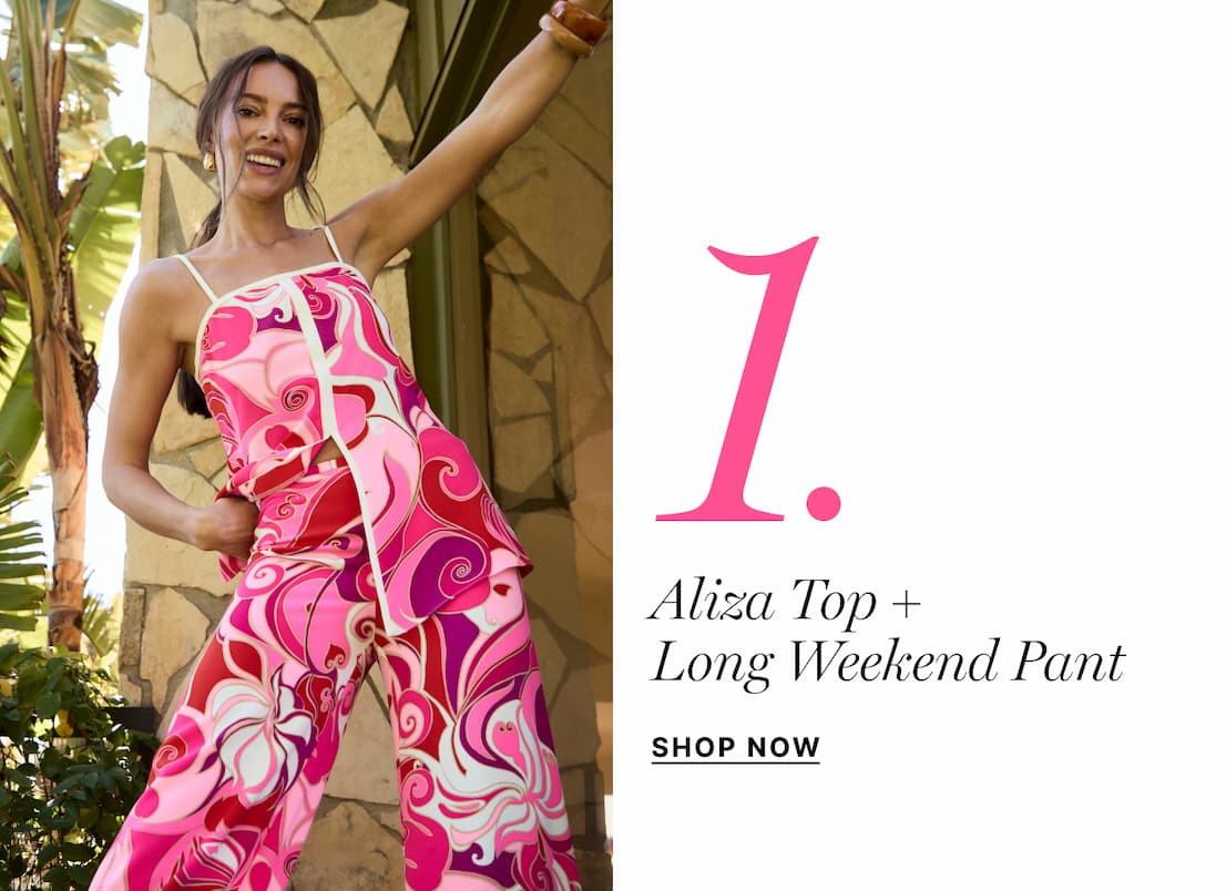 Aliza Tunic + Long Weekend Pant