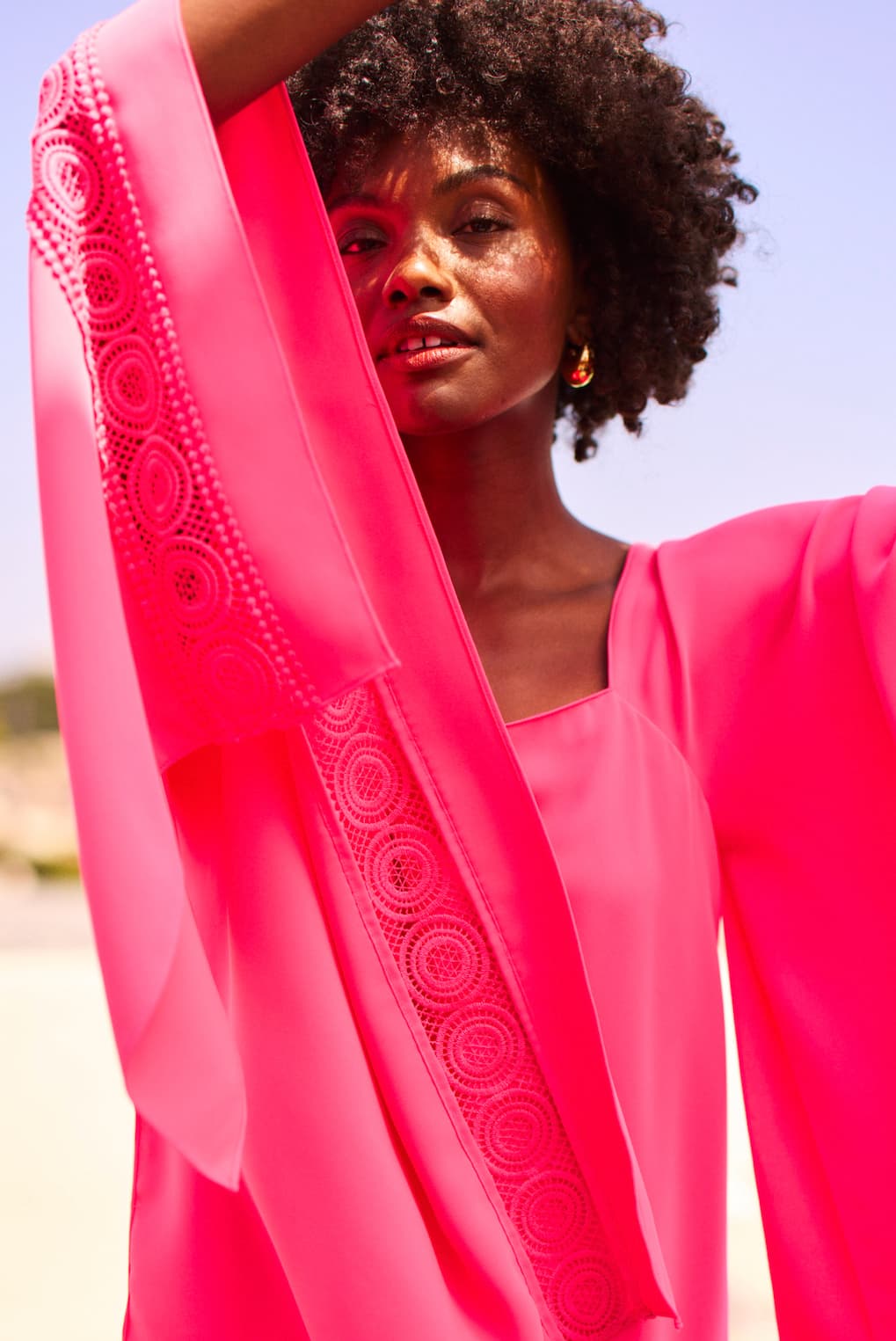 Aqualane Side Flounce Dress