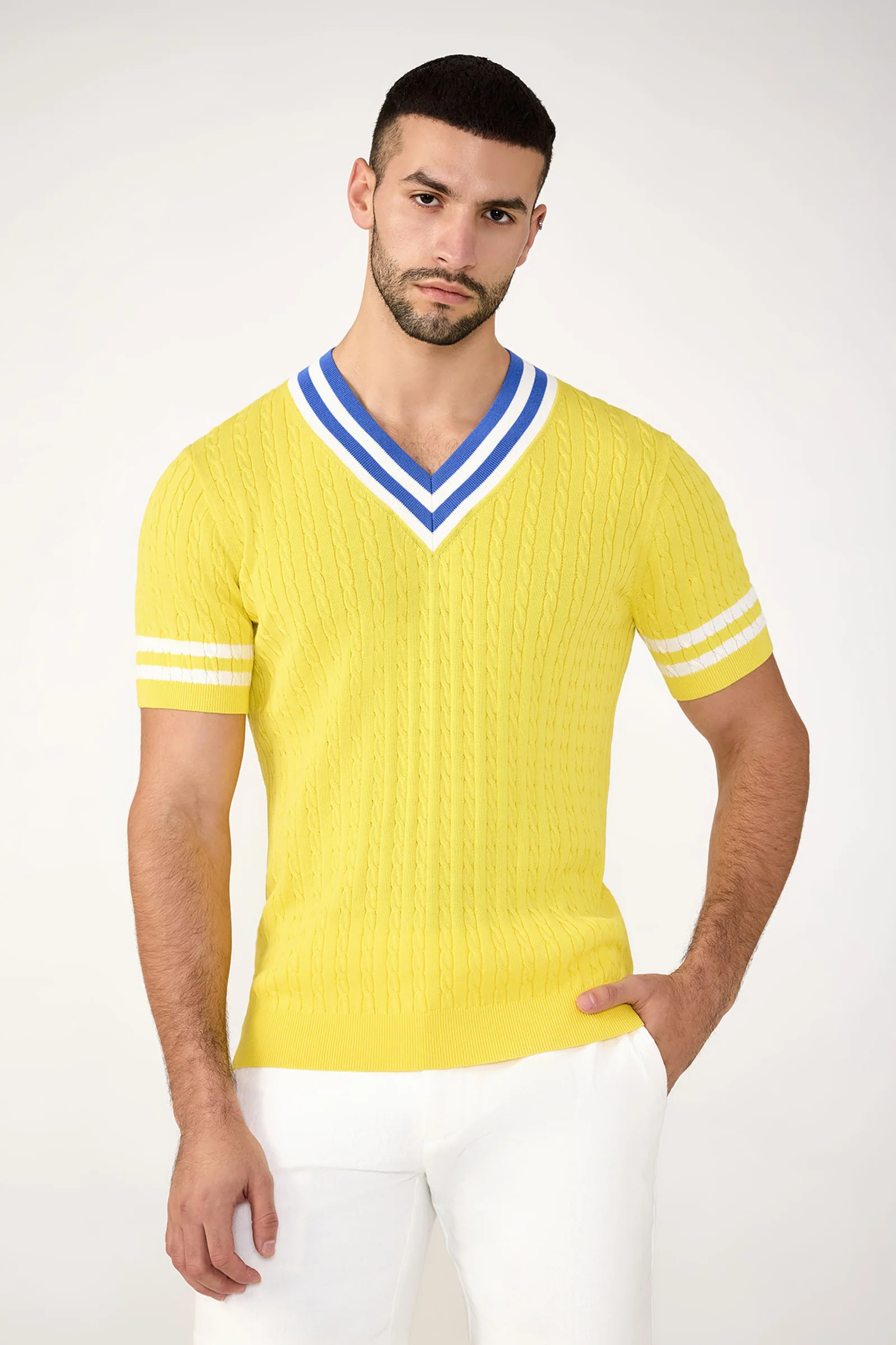 Image of Ferguson Short-Sleeve V-Neck