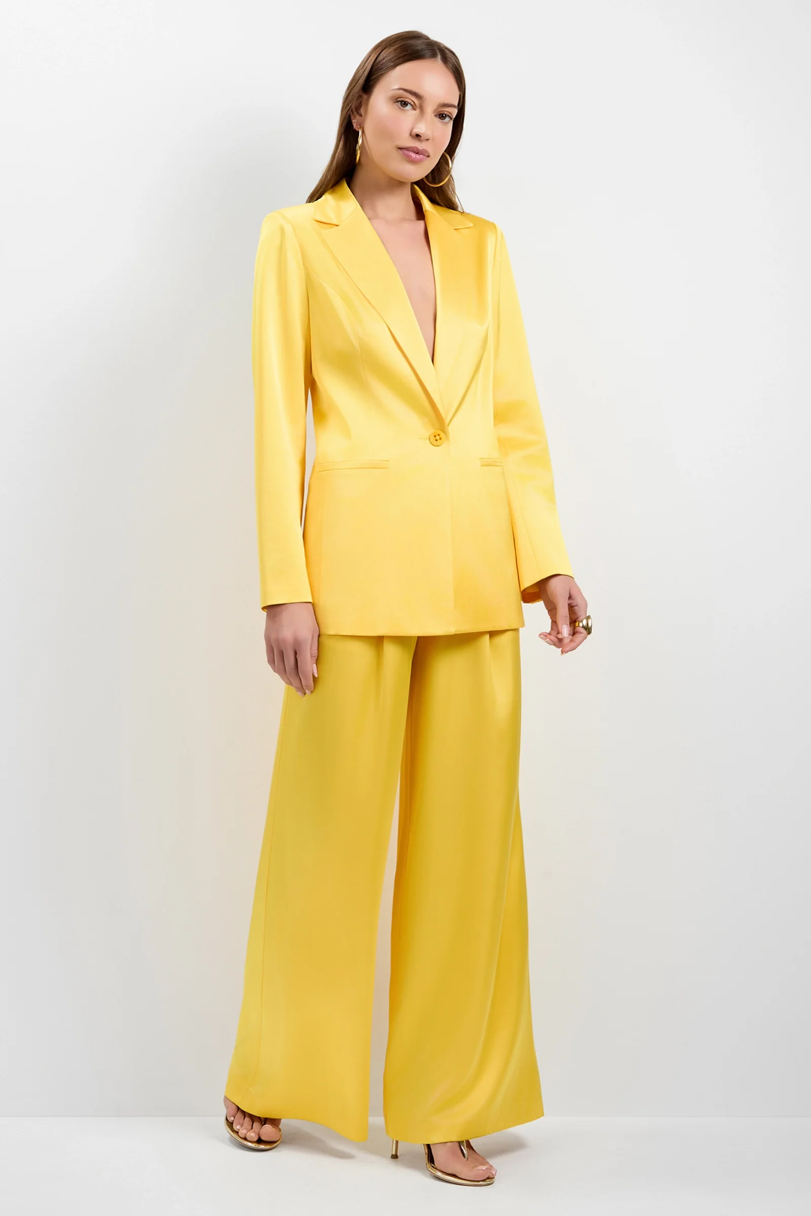 Image of Giardino Satin Blazer
