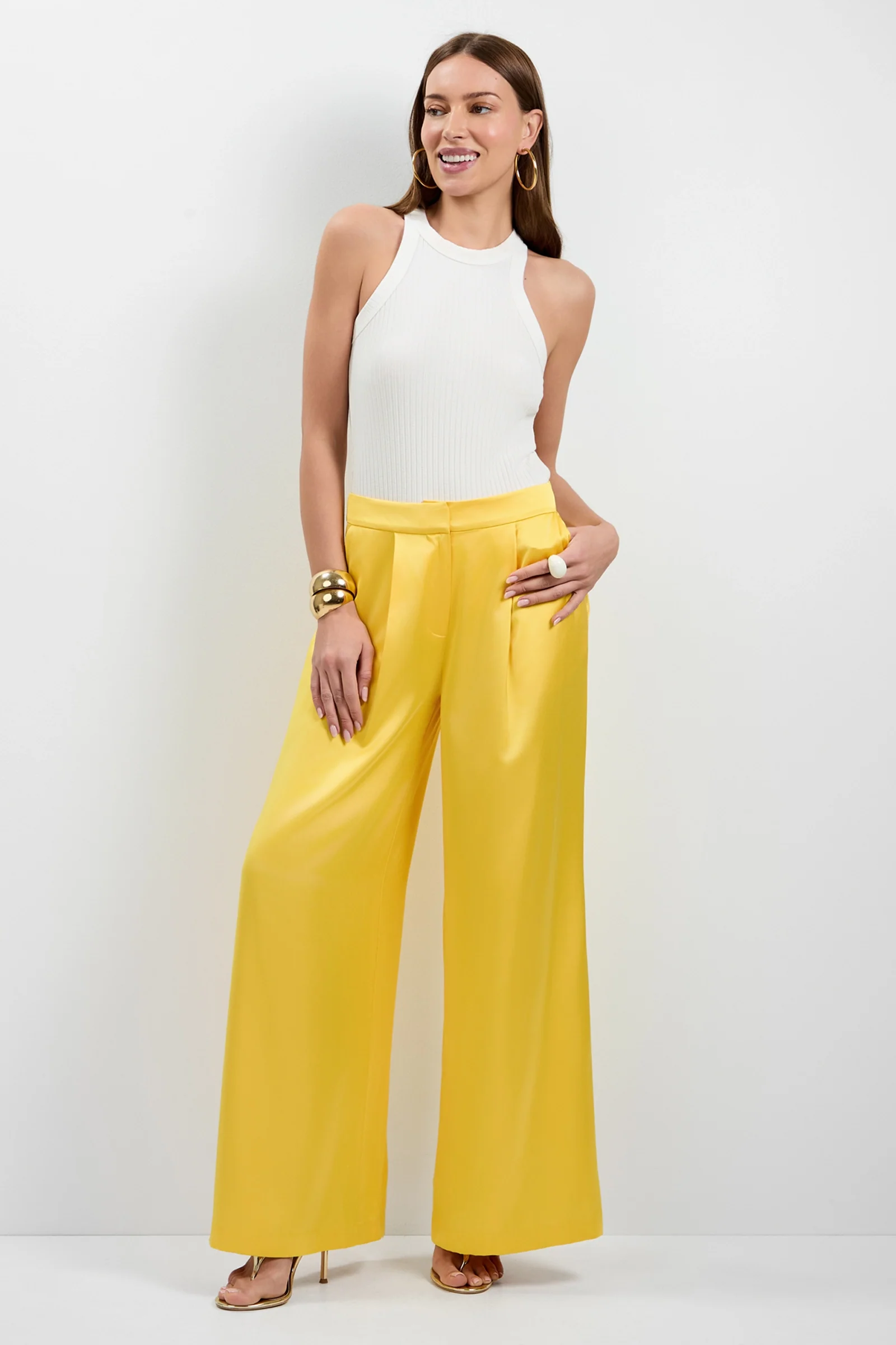 Image of Pontaccio Satin Pants