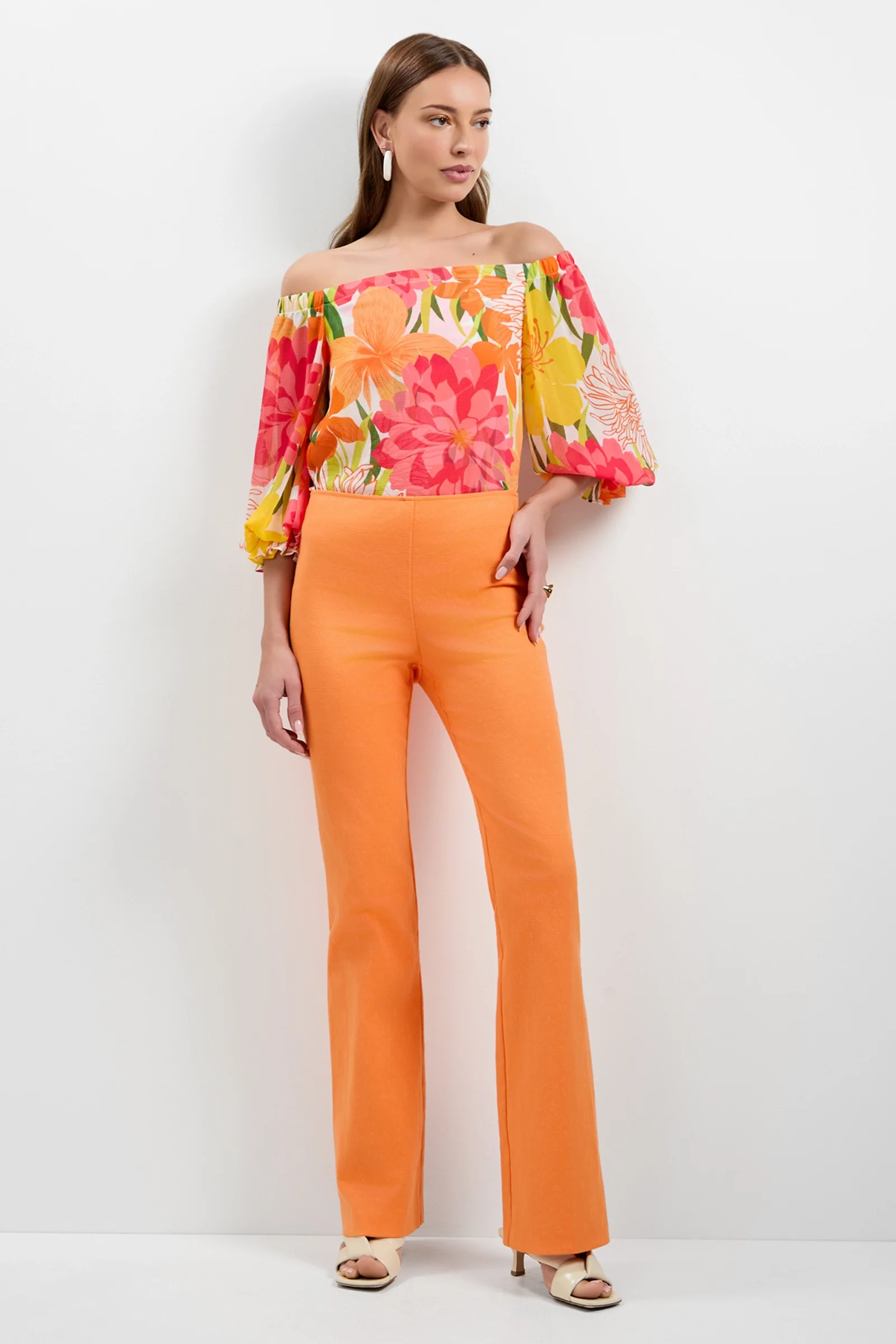 Image of Jacoba Slim-Fit Bootcut Pants