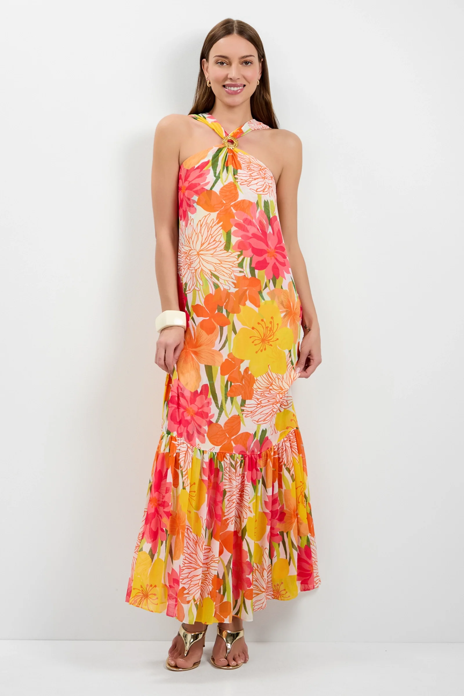 Image of Navigli Sleeveless Maxi Dress