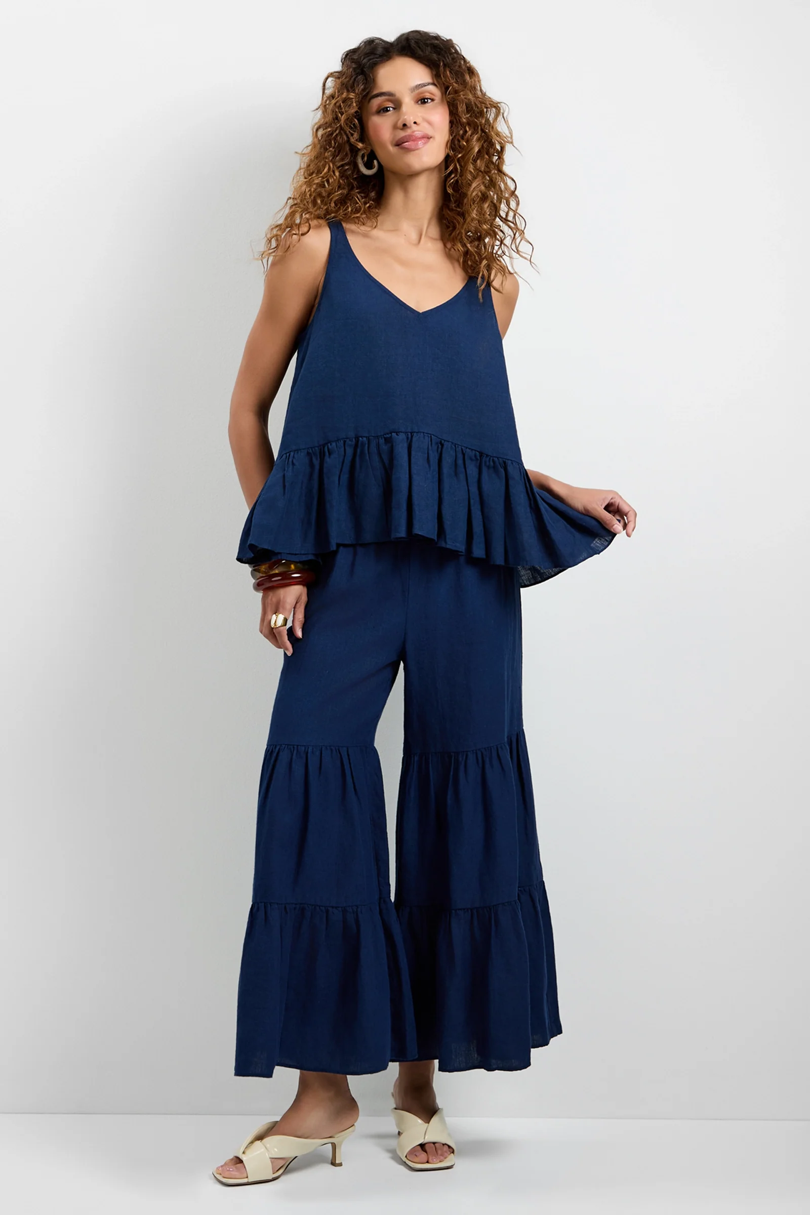 Image of Bosco Tiered Ruffle Top
