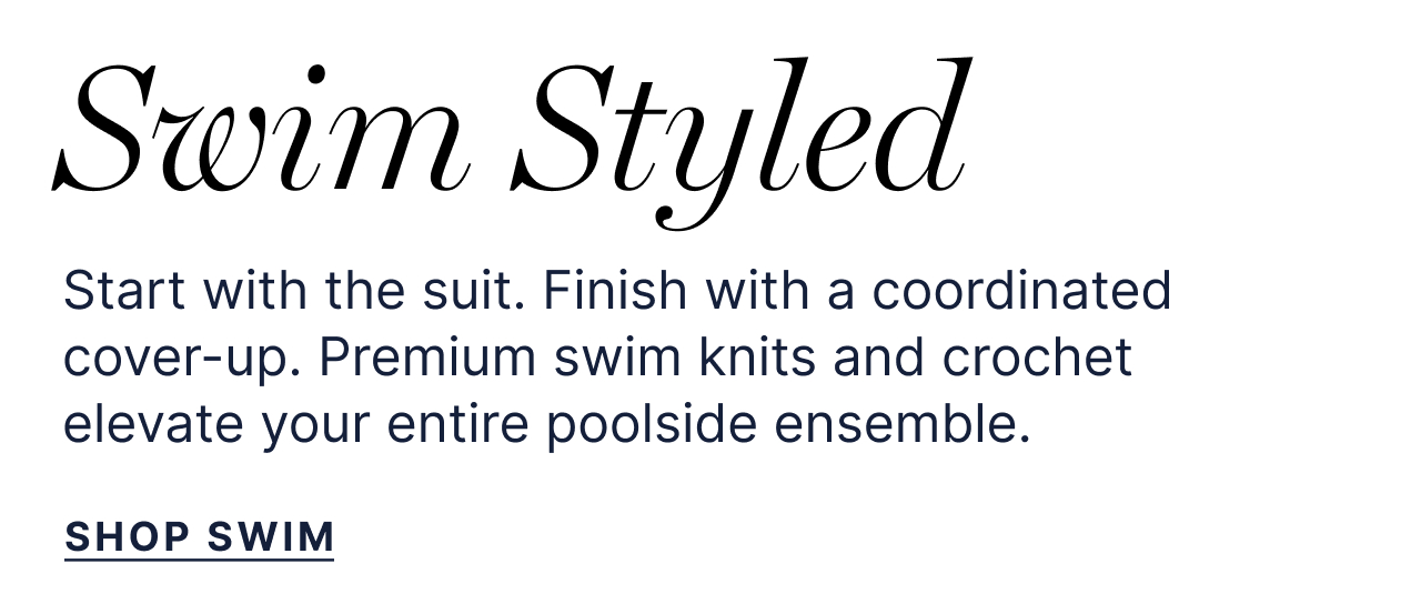 Shop Swim and Coverups 