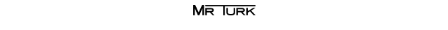 Mr. Turk