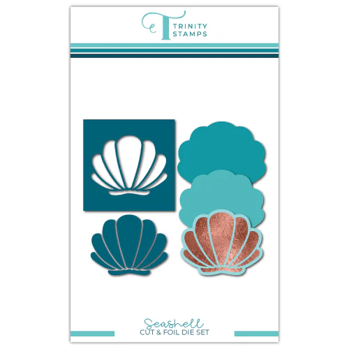 Seashell Cut & Foil Die Set
