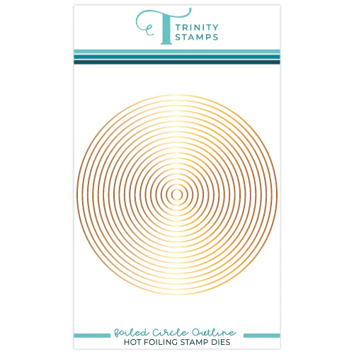 Foiled Circle Outline Stack Hot Foil Dies