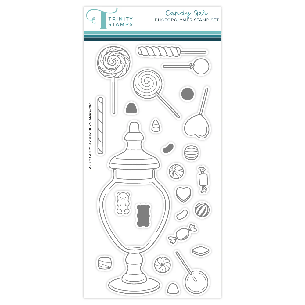 Candy Jar 4x8 Stamp Set