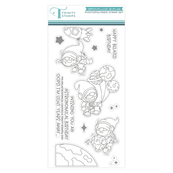 Astronomical Gnomes 4x8 Stamp Set