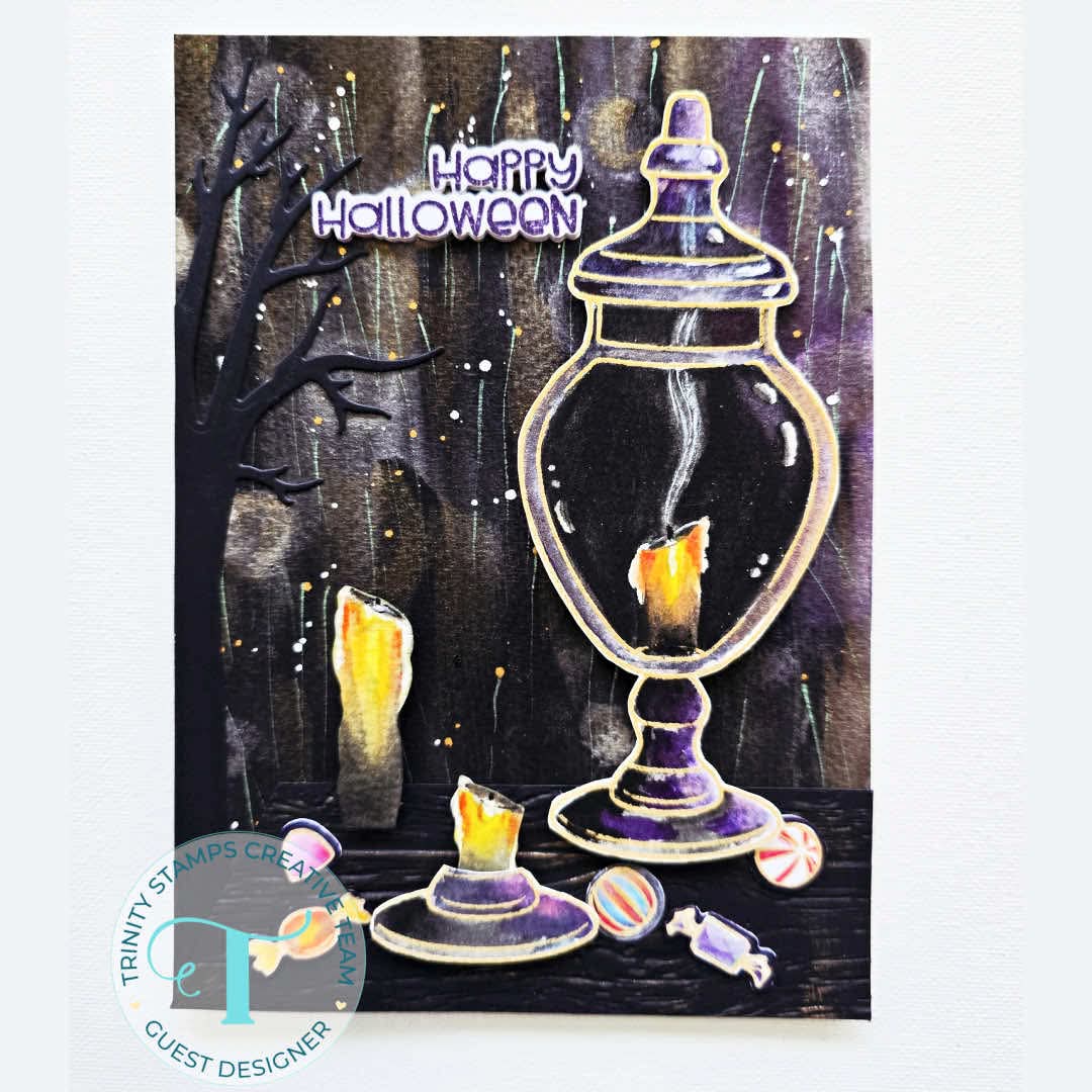 This painterly beauty just jumps off the page!