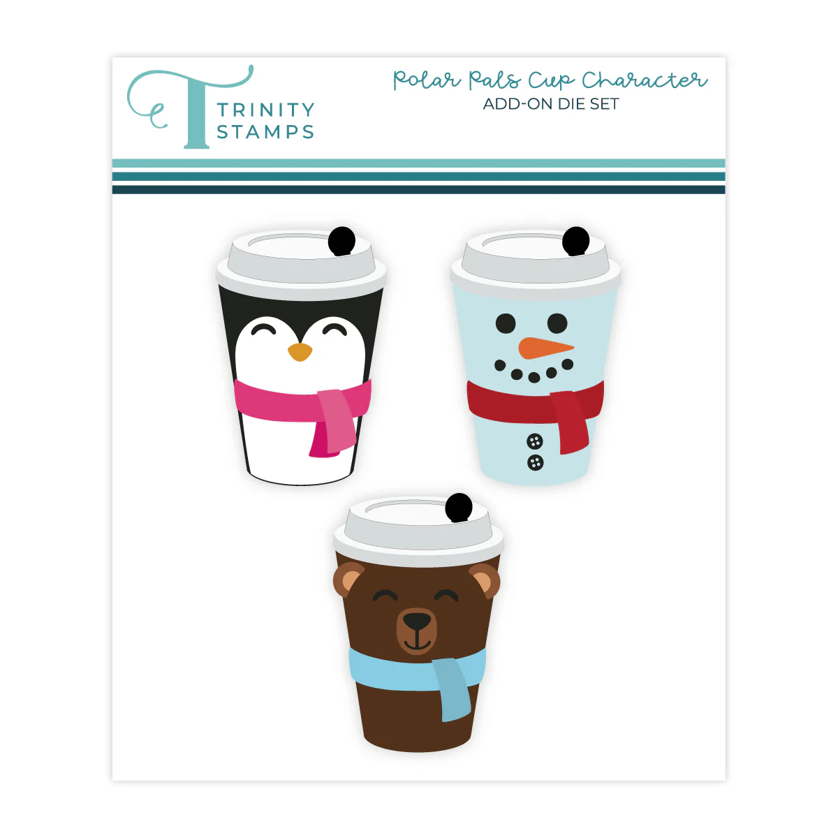 *Pre-Order* Cup Character - Polar Pals Add-On Die Set