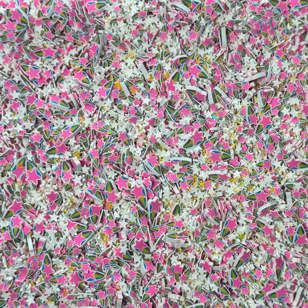 Shooting Stars Clay Embellishment Mix