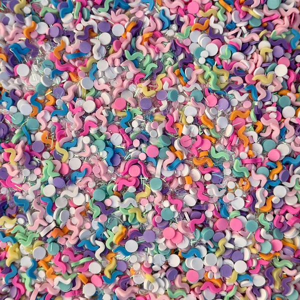 Playful Party Clay Embellishment Mix