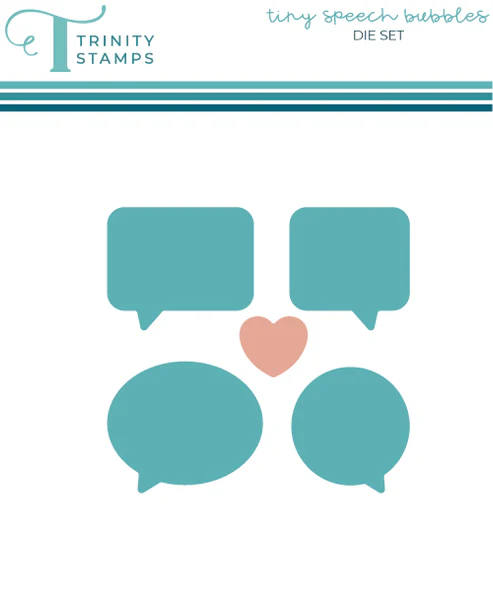 Speech Bubbles Tiny Die Set