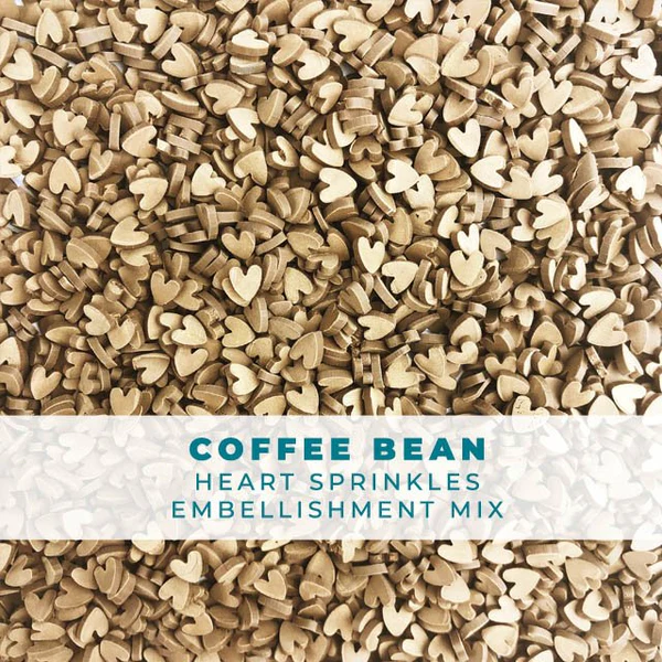 Coffee Bean Clay Embellishments